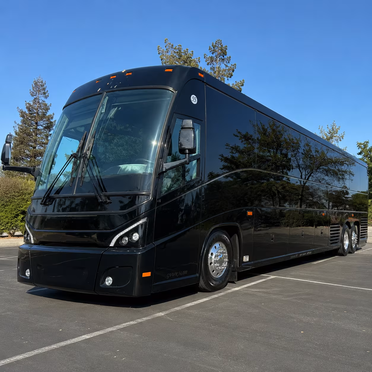 charter bus service for ocala area military morale unit events