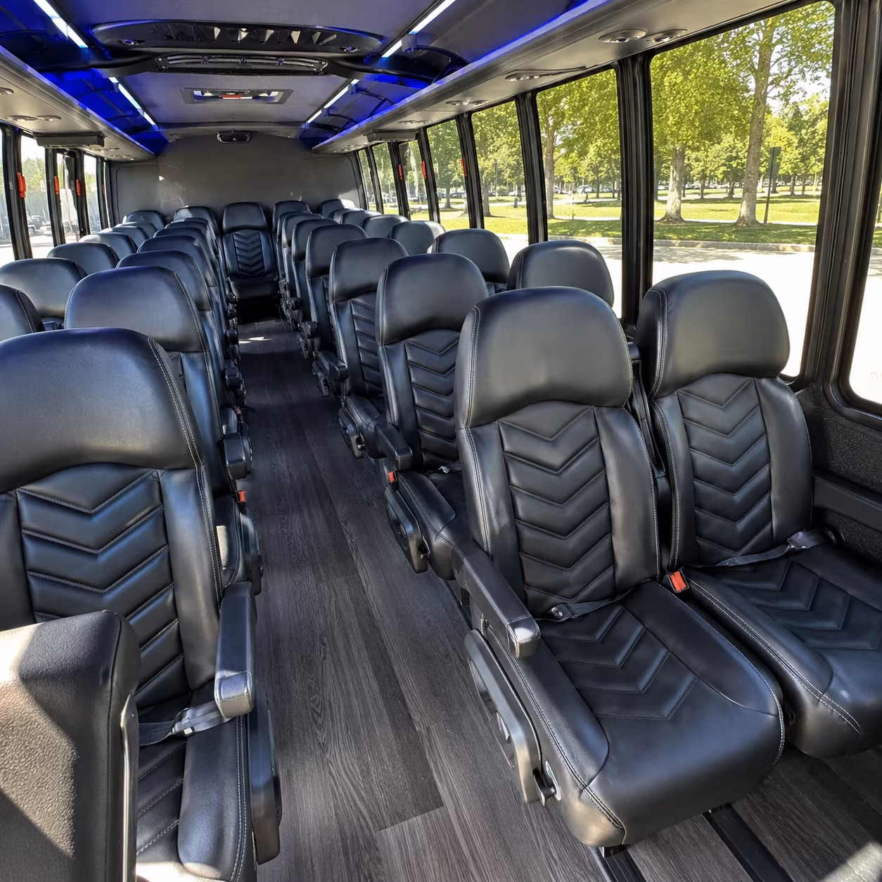 does the date or day of the week change what a bus rental costs in ocala