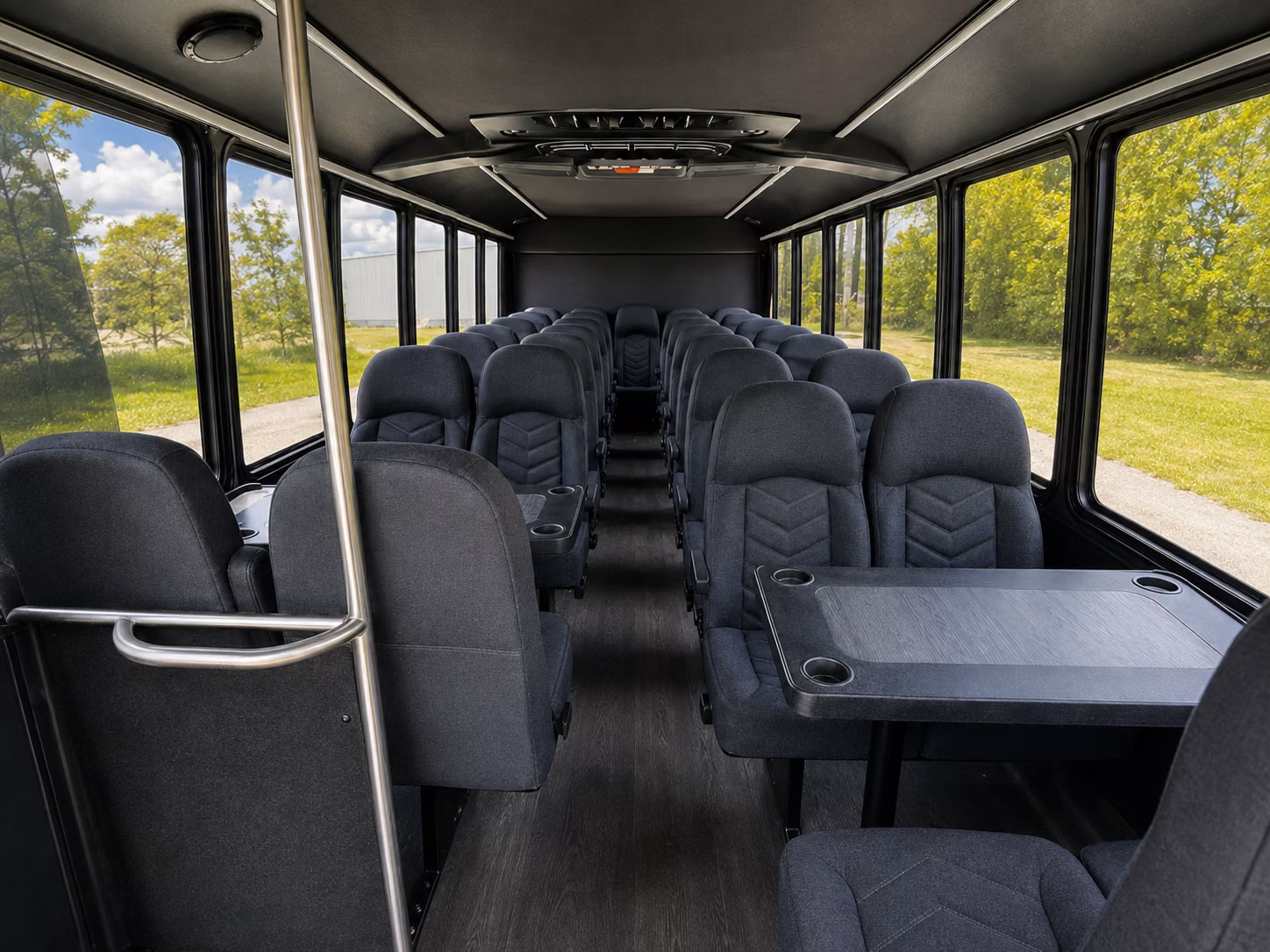 ocala 15 passenger minibus inside