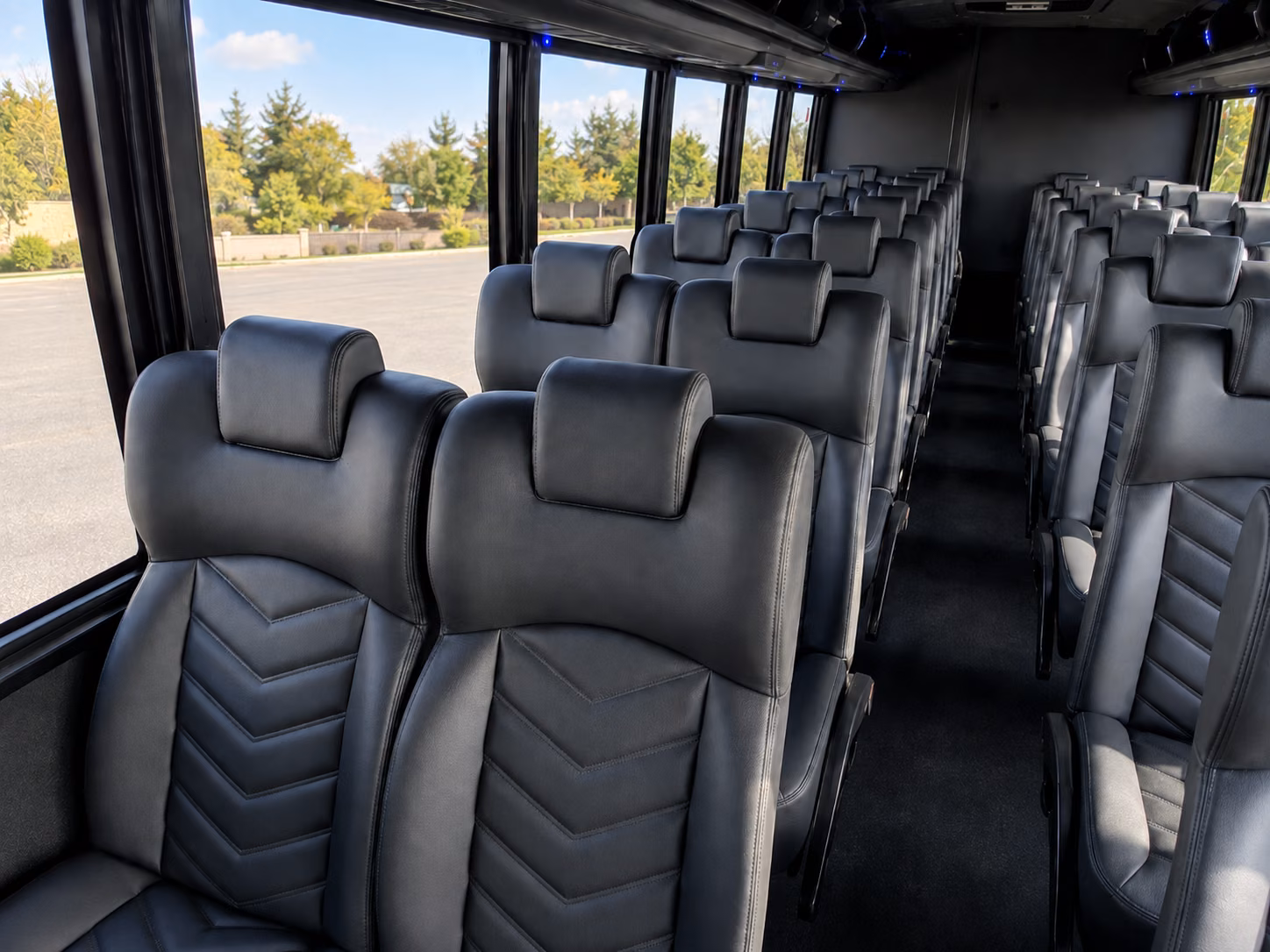 ocala 20 passenger minibus inside
