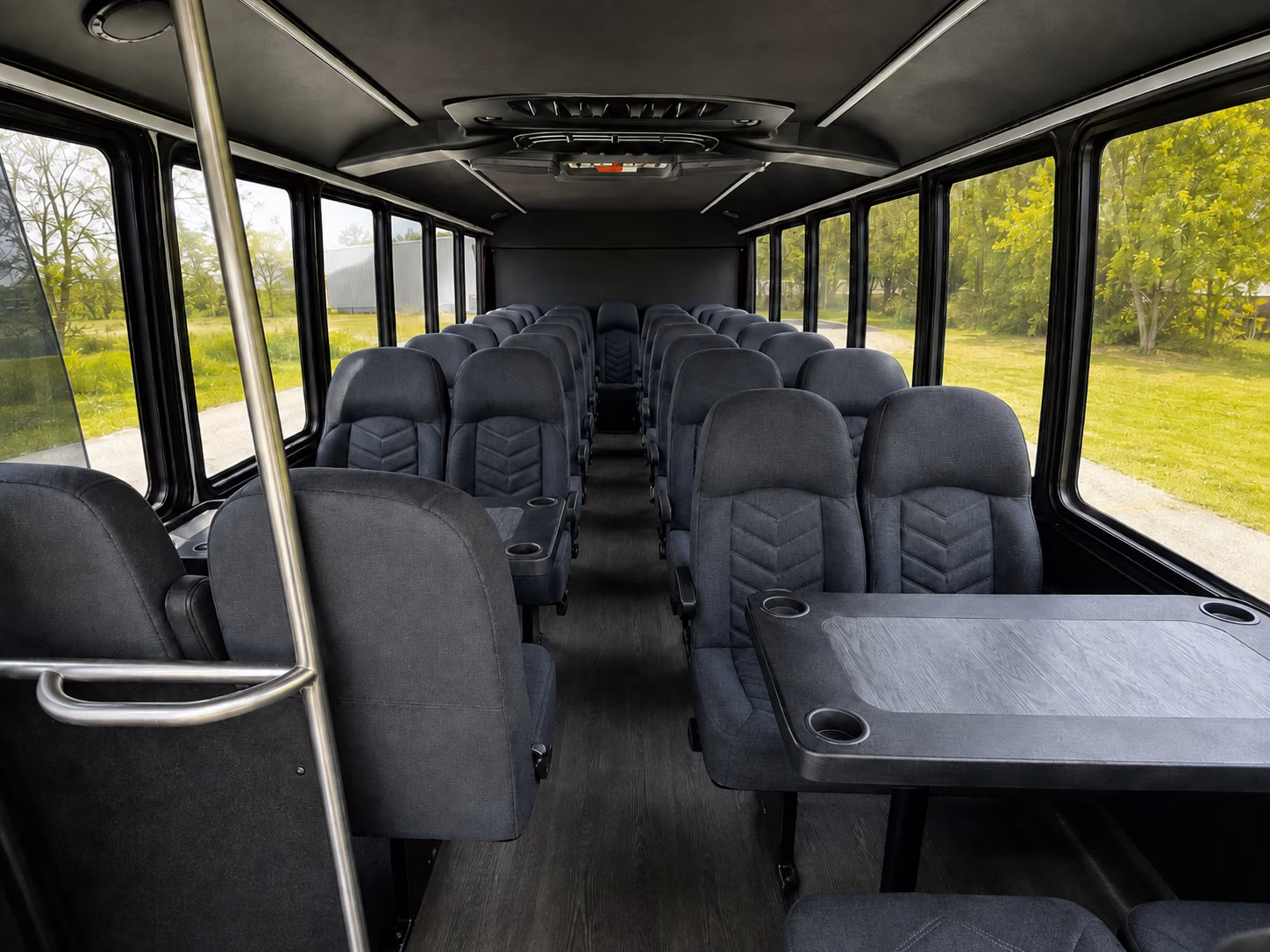 ocala 20 passenger minibus interior