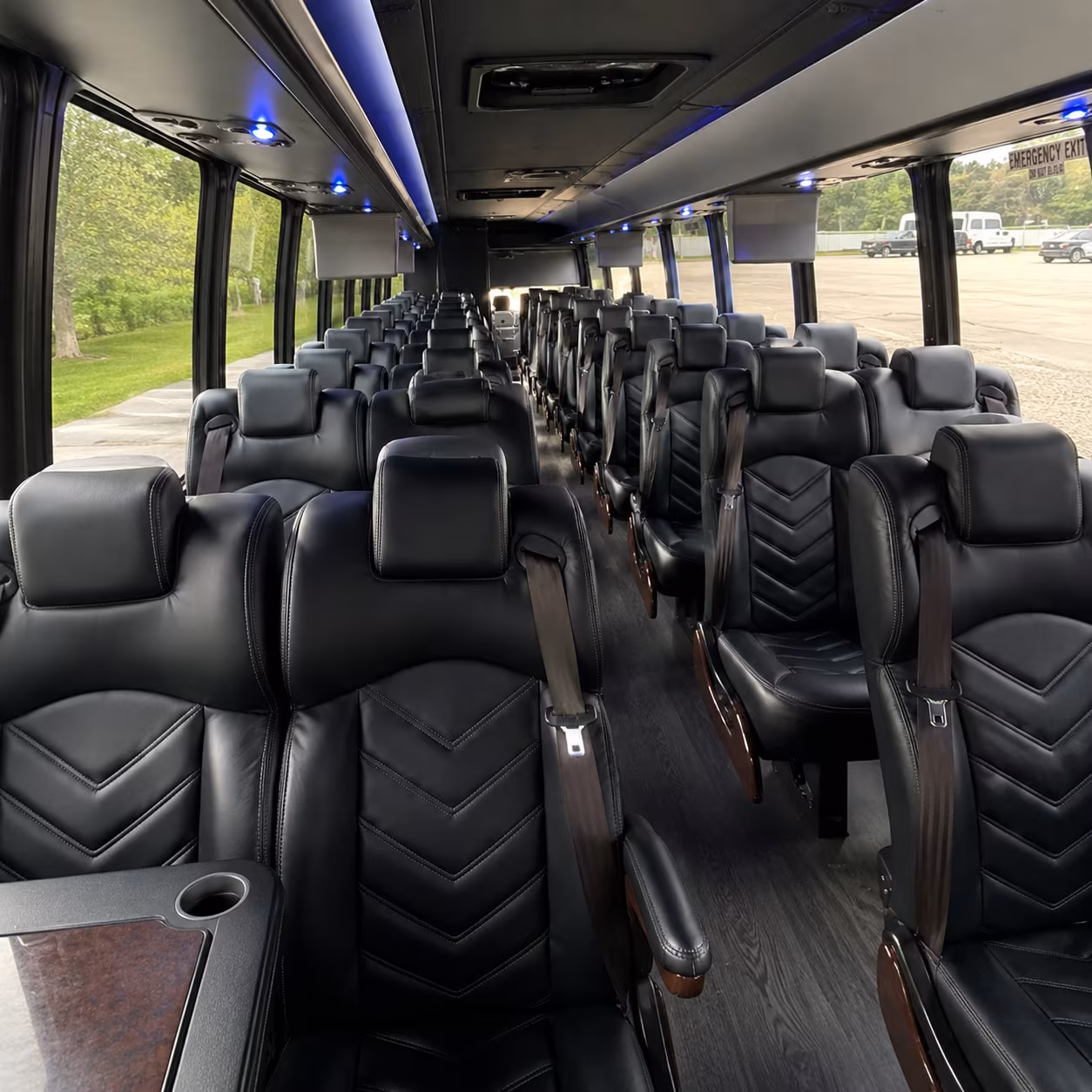 ocala 25 passenger minibus inside