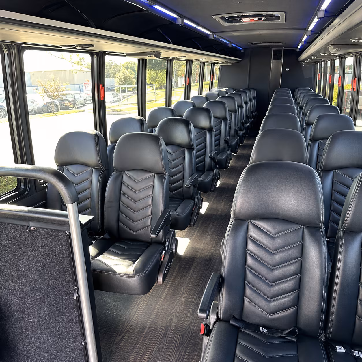 ocala 35 passenger minibus inside