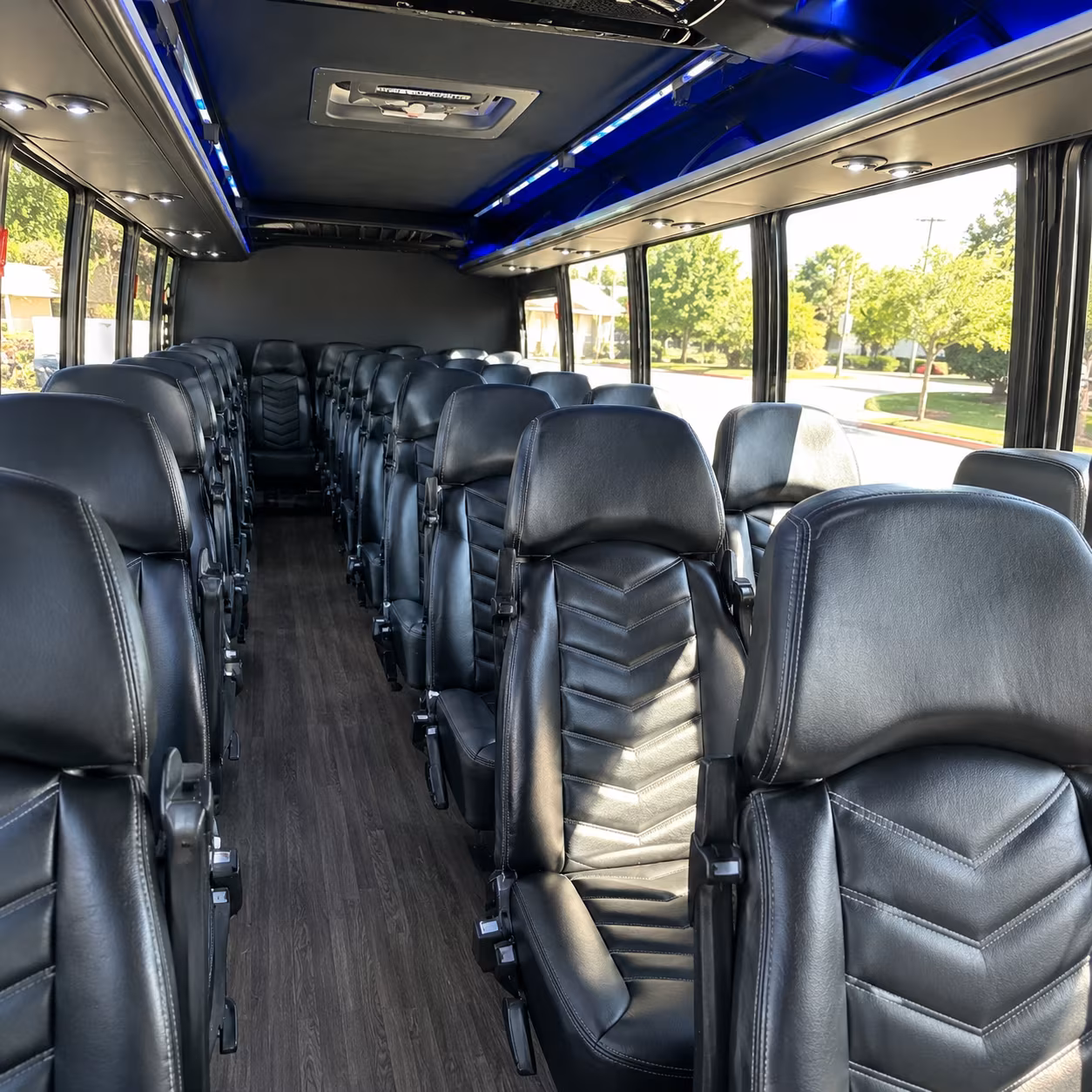 ocala concert transportation onboard seating