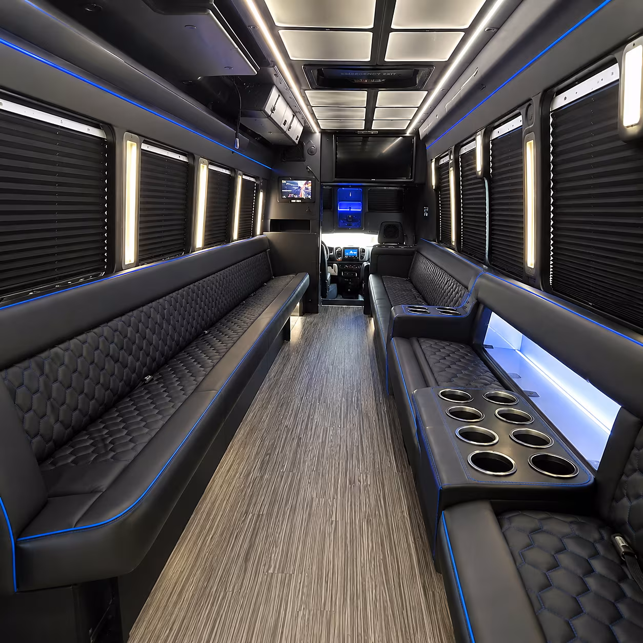 ocala party bus inside