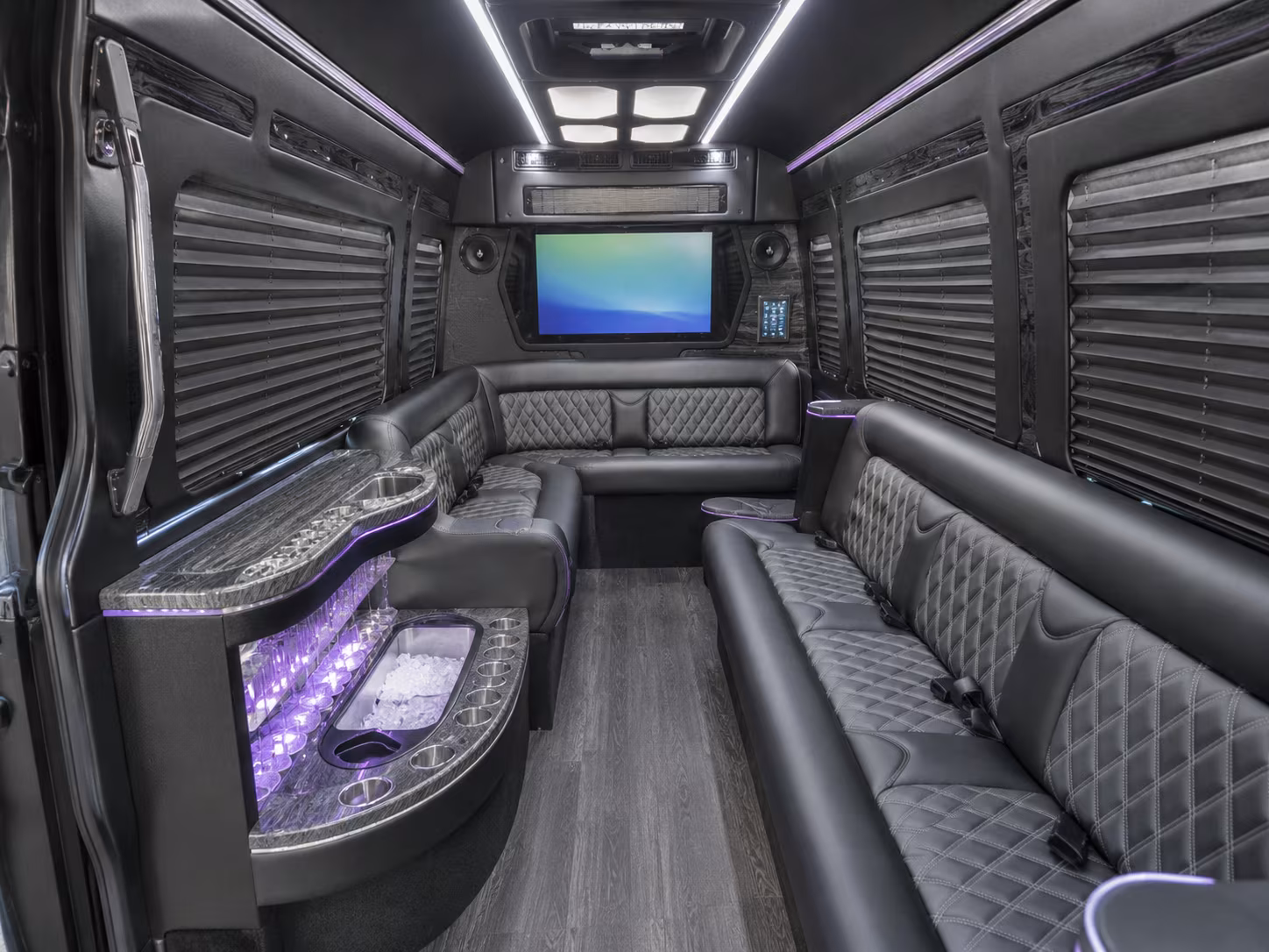 ocala sprinter limousine interior