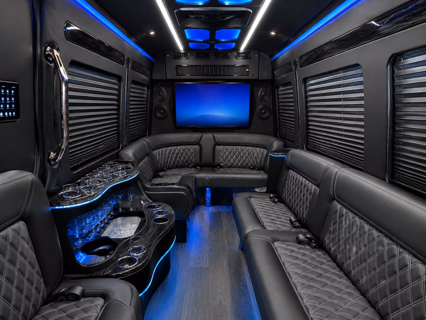 sports team and fan group buses in ocala